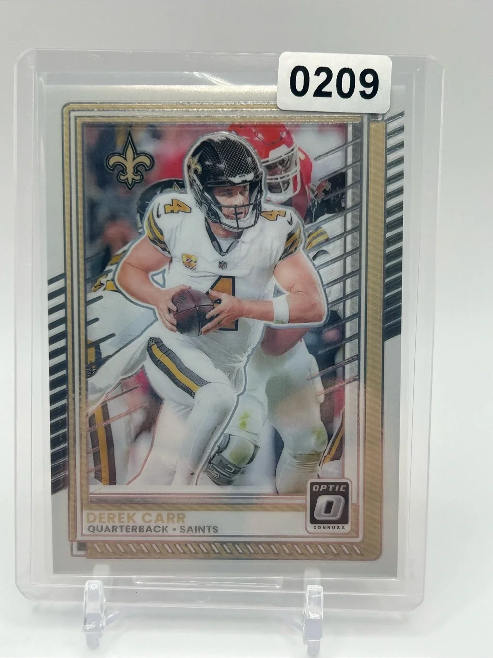 Derek Carr New Orleans Saints Football Card 🏈